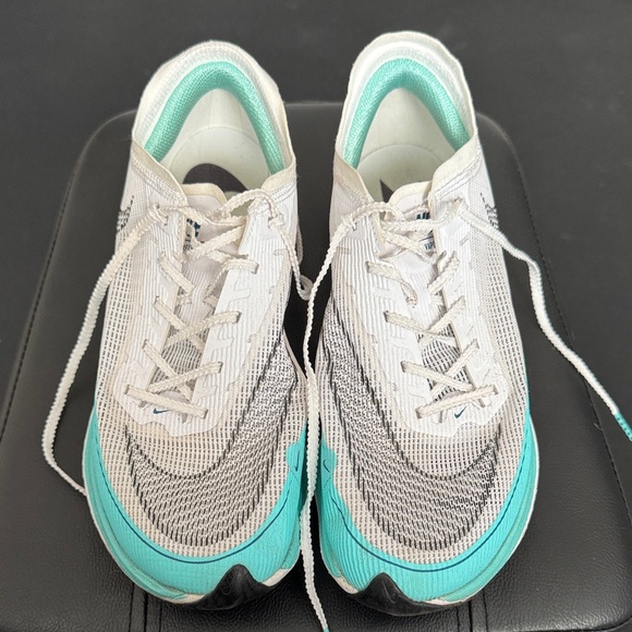 Nike Vaporfly 2 Racing Shoes White Teal Women’s Size 10 - High Miles